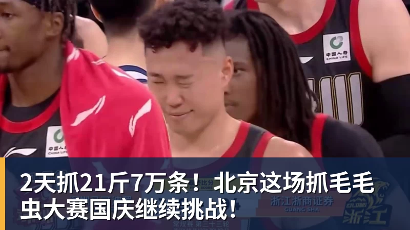 2天抓21斤7万条！北京这场抓毛毛虫大赛国庆继续挑战！