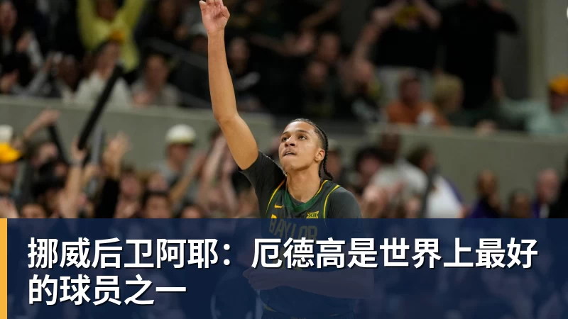 挪威后卫阿耶:厄德高是世界上最好的球员之一